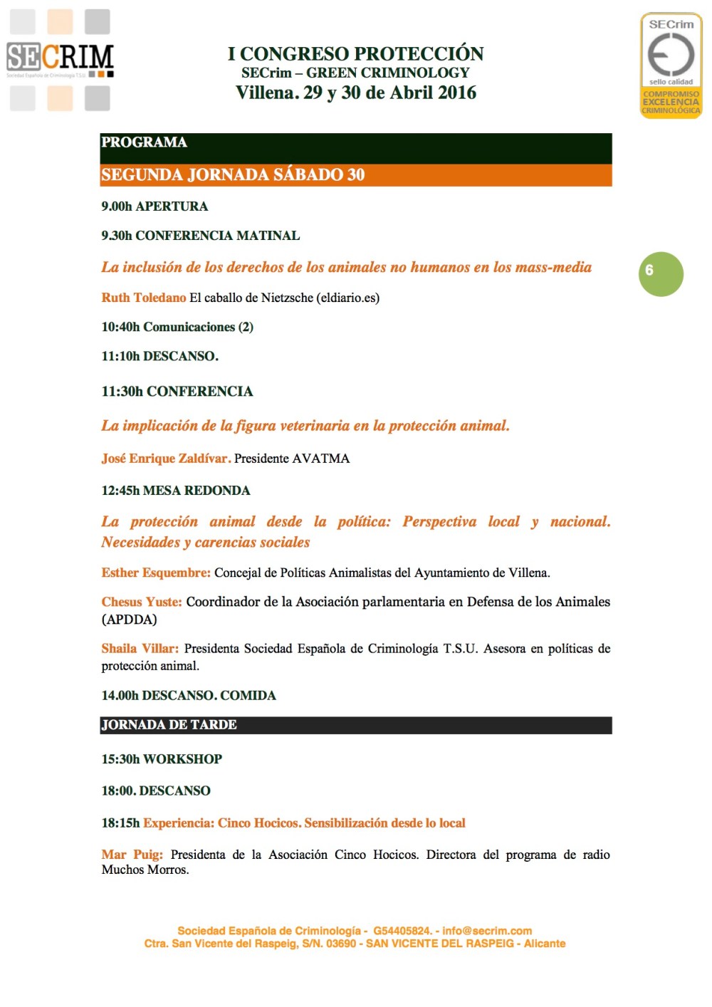 PROGRAMA-6CIRCULAR PROTECCIÓN ANIMAL