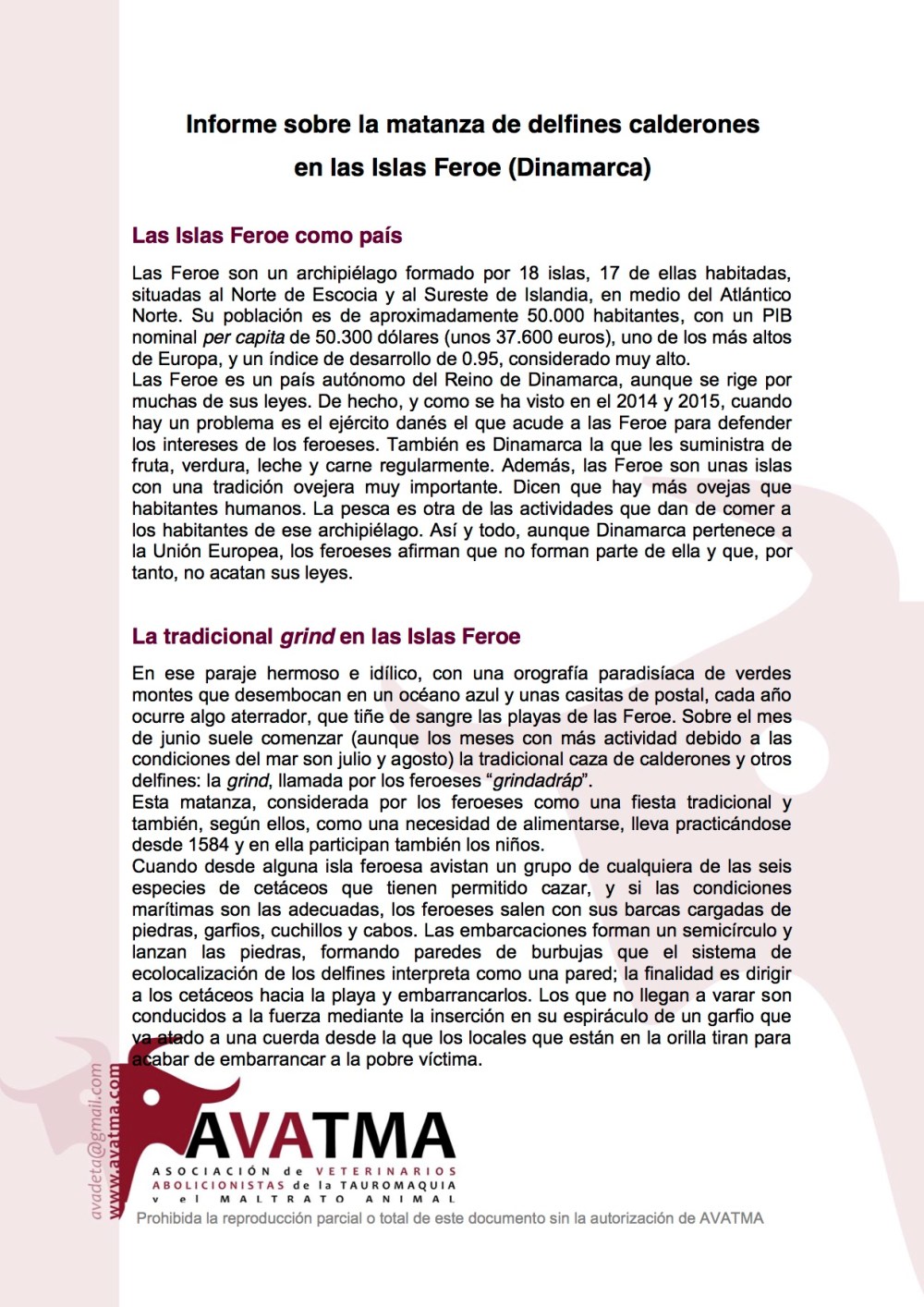 Informe AVATMA delfines Feroe1