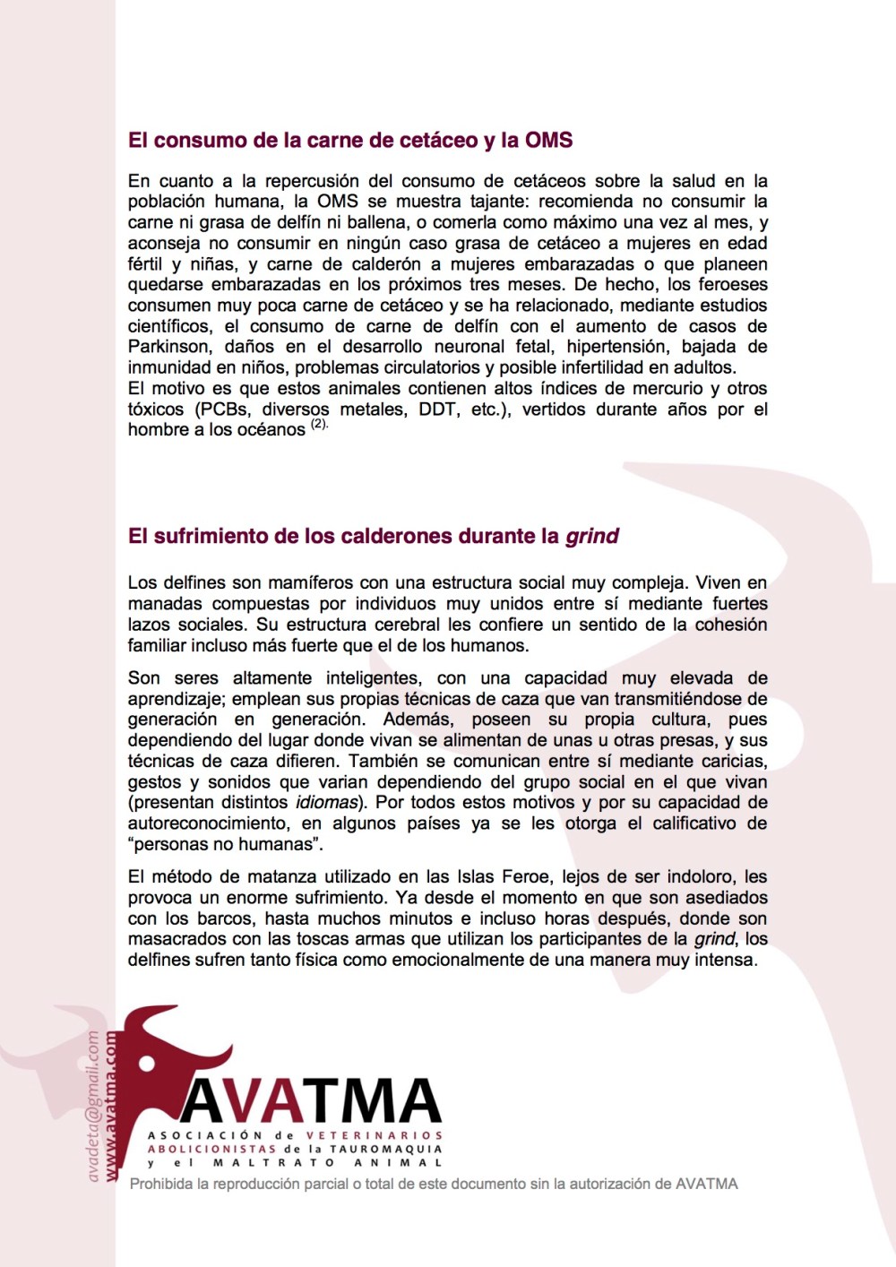 Informe AVATMA delfines Feroe4