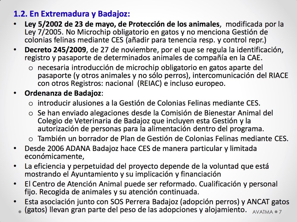 7CHARLA CES BADAJOZ_III congreso de derecho animal de Extremadura