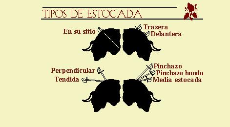 Tipos de Estocadas